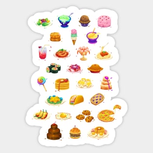 Stardew Valley Food Sticker